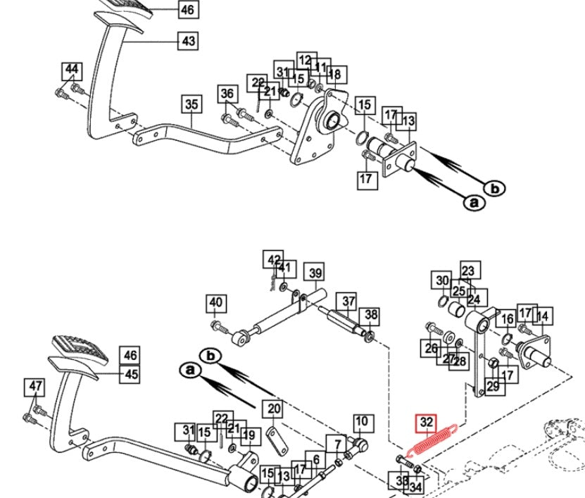 14722310033 Spring, Return (HST Return Spring)
