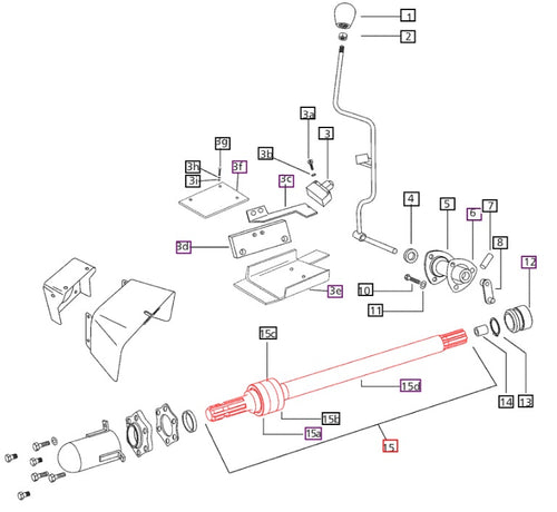 000032542B12 - PTO SHAFT Assembly With Collar For CRPTO