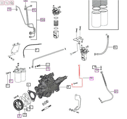 005559203B91 - PIPE Cpte Fuel Tank To Feed Pump