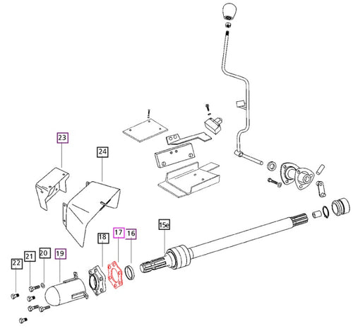 006502876C2 - GASKET, PTO Oil Seal Retainer