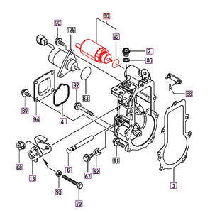 119C0061900 - SOLENOID, POWER CONT