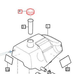 13603102000 - Fuel Cap