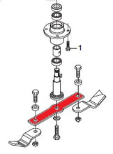 Load image into Gallery viewer, L1005001038 - Dual Bolt Blade Mounting Bar (7&#39; Finish Mower)