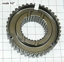 T2185-22811 - Hub, Spline