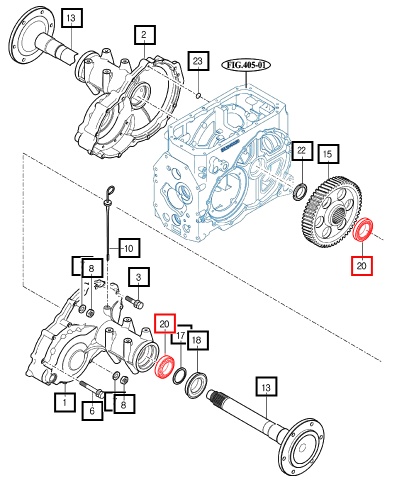 V6321132011 - BEARING, Taper-Roller(32012XQ)