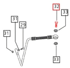 001230010R2 - Banjo Bolt