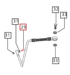 006000331F1 - Bolt Banjo, FIP