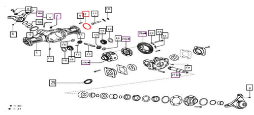 006505666D1 - O-RING Beam Housing Side Housing 105 x 3.5