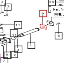 007203091D1 - GASKET Strainer End Cap