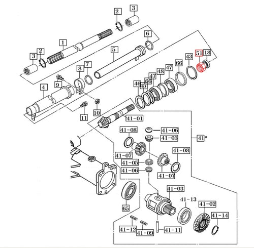 14723020041 - Nut, M30 (Alt. Part # 14884110090)