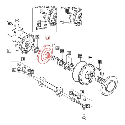 16704340080 - Bevel Gear 2810