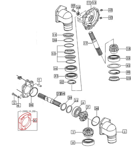 16734340060 - Spacer, 47.5