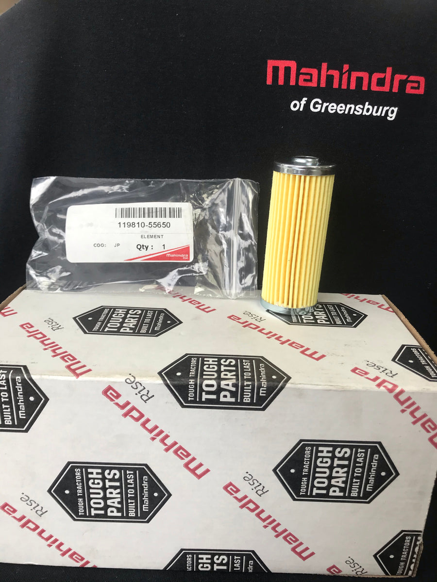 11981055650 Secondary Fuel Filter Element