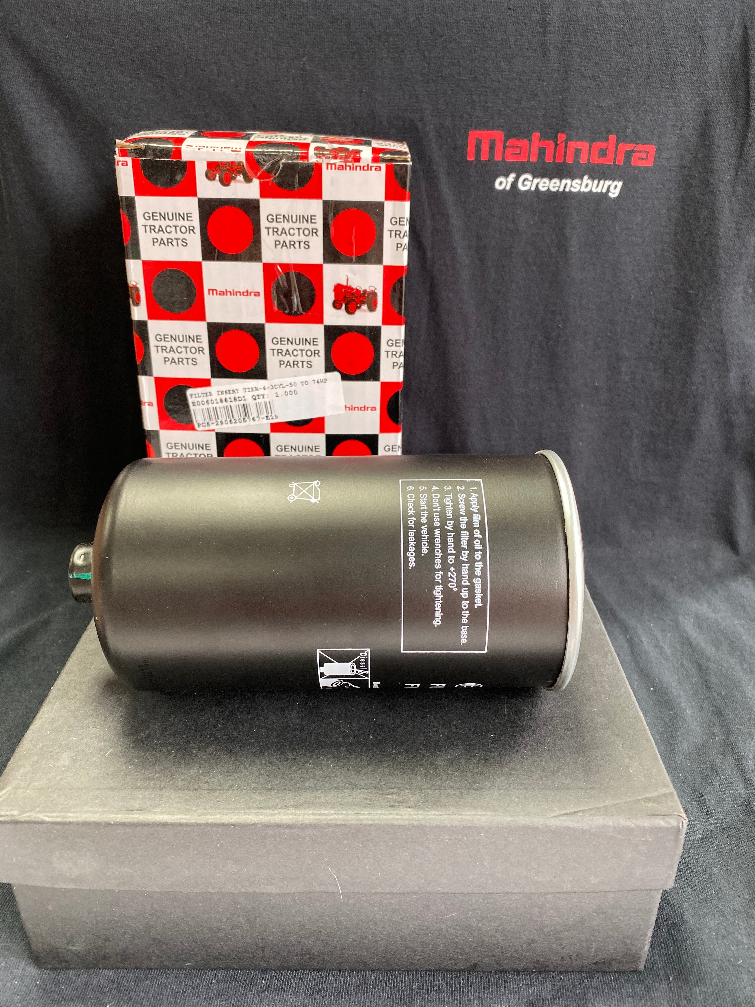 Mahindra Fuel Filter Water Sensor - Genuine E006018617D1