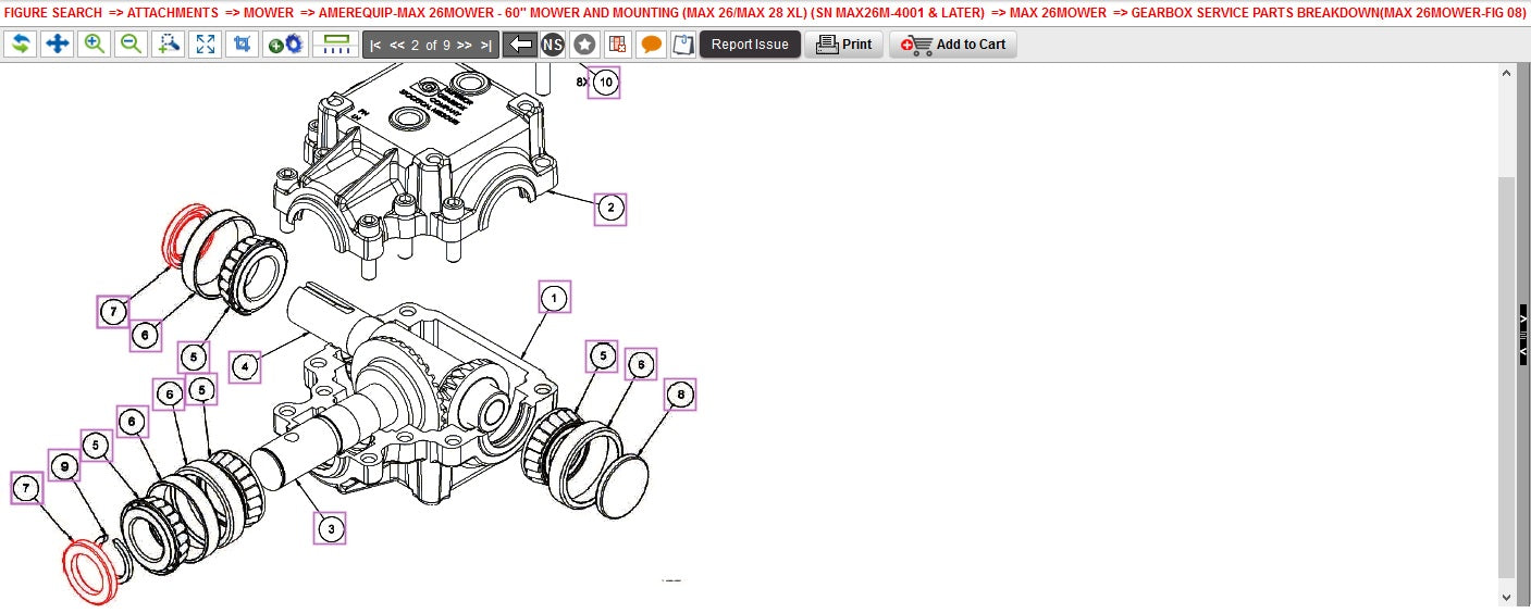 MMS001 - Mower Gearbox Seal (Input/Output) – 4myMahindra.com