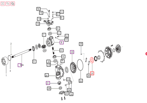 006504594D1 - BALL BEARING Hub Housing 6213 (120 x 65 x 23)